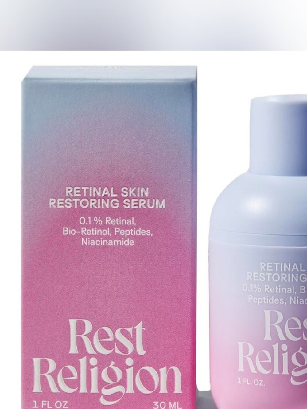 Retinal Skin Restoring Serum - Pink Gradient